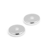 30PCS 3-10MM 18K Brass Flat Wheel Spacer Beads DIY Jewelry Making