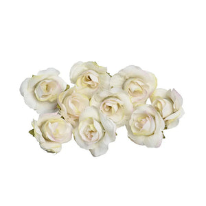 30PCS Artificial Rose Head Wedding Decoration Silk Flower