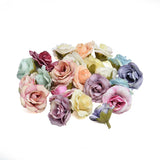 30PCS Artificial Rose Head Wedding Decoration Silk Flower