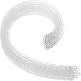 30PCS 925 Sterling Silver Chains Necklace Jewelry Set