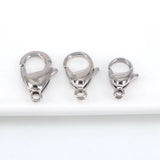 30PCS Stainless Steel Lobster Claw Clasps, Findings for Jewelry Making