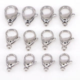 30PCS Stainless Steel Lobster Claw Clasps, Findings for Jewelry Making
