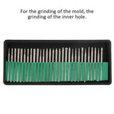 30PCS Diamond Shank Grinding Drill Bits Set for Glass Jade Jewelry Engraving