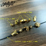 30PCS Jesus Cross Spacer Beads for Jewelry Making Christian Crown Beads