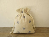 30PCS Linen Drawstring Bag Jewelry Pouch Christmas Wedding Gift Packaging Bags