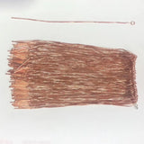 30PCS Copper Long Tassel Chain Ear Line Charms for Jewelry Making