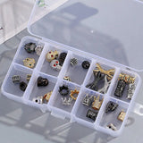 30PCS Silver Spacer Beads for DIY Jewelry Making