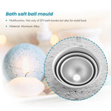 30PCS Mold Kit: 15 Set 3 Size Mold & Bath Press DIY Making Supplies