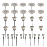 30PCS Nylon Bristle Brushes Cup Cleaning Brush Kit Soft Jewelry Polishing