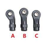 30PCS Plastic Rod Ends Link Balls Head Linkage Joint for 1/10 RC Crawler Car