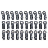 30PCS Plastic Rod Ends Link Balls Head Linkage Joint for 1/10 RC Crawler Car