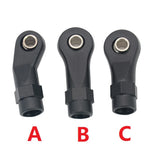30PCS Plastic Rod Ends Link Balls Head Linkage Joint for 1/10 RC Crawler Car