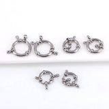 30PCS Stainless Steel Spring Clasp for Jewelry Making Supplies