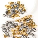 30PCS Stainless Steel Lobster Clasps for DIY Jewelry Making