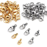 30PCS Stainless Steel Lobster Clasps for DIY Jewelry Making
