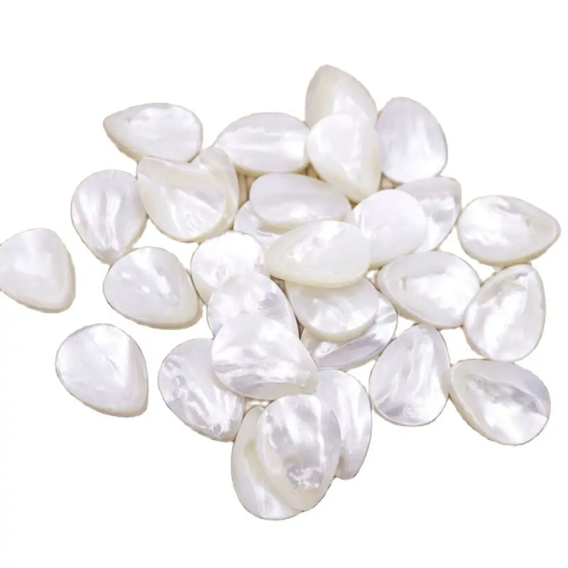 30PCS Teardrop Shell Mother of Pearl Jewelry Making