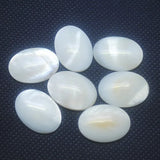 30PCS Mother of Pearl Cabochons Shell Bracelet Making Oval Shapes