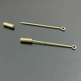 30PCS Stopper Pin 35MM 45MM 60MM Silver Brass Eye Pins DIY Jewelry Findings