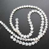 30Pc/Pack Natural Mother Of Pearl Shell Star Beads For Jewelry Making