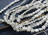 30Pc/Pack Natural Mother Of Pearl Shell Five-Pointed Star Beads