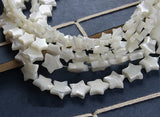 30Pc/Pack Natural Mother Of Pearl Shell Five-Pointed Star Beads