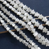 30Pc/Pack Natural Mother Of Pearl Shell Five-Pointed Star Beads