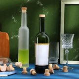 30Pc Wooden Wine Bottle Stopper T Shaped Reusable Cork Stopper