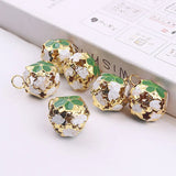 30Pcs 14/18mm Hollow Bells Jingle Christmas Party Decoration Crafts