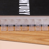 30Pcs 3D Acrylic Silicone Mold Carving Floral Mould for Nail Art DIY