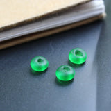 30Pcs 8mm Lampwork Glass Beads Spacer Beads Multi-color for Jewelry Making