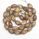30Pcs 8x12mm Ancient Tibet Dzi Agate Beads, DIY Jewelry Making