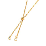 30Pcs Adjustable Cable Chain Slider Bracelets with CZ Charms
