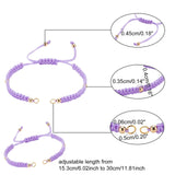 30Pcs Adjustable Braided Nylon Cord Rope for DIY Jewelry Making