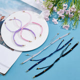 30Pcs Adjustable Braided Nylon Cord Rope for DIY Jewelry Making