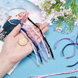 30Pcs Adjustable Braided Nylon Cord Rope for DIY Jewelry Making