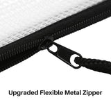30Pcs B6 Mesh Zipper Pouch Waterproof Zip Bag School Puzzles Organizing Storage