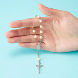 30pcs Baptism Rosary Beads Finger Rosaries for Baptism Communion Favors