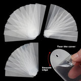 30Pcs Clear Acrylic Bookmark Set w/ Tassel - Blank Bookmarks