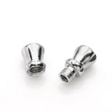 30Pcs Copper Barrel Screw Clasps for DIY Bead Jewelry