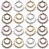 30Pcs Antique Metal Geometric Charms DIY Earring Making Supplies