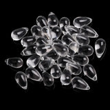 30Pcs 9x15mm Glass Teardrop Natural Stone Beads DIY Jewelry Making