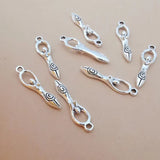 30Pcs Earth Fertility Goddess Charms Vintage Silver Alloy Accessory