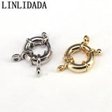 30Pcs Copper Spring Ring Clasp + Open Jump Ring Jewelry Findings DIY