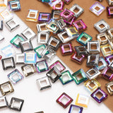 30Pcs 10mm Crystal Big Hole Cube Beads for DIY Earing Necklace Jewelry