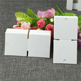 30Pcs/Lot 10x5cm Necklace Display Hanging Cards Jewelry Packaging