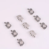 30Pc Alloy Spacer Beads Small Animal Heart Charms DIY Jewelry Making