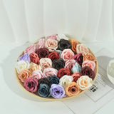 30Pcs Mini Rose Artificial Flower Heads DIY Decoration