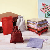 30Pcs Mixed Drawstring Burlap Bag Gift Jewelry Packaging Wedding Bag 13.5x9.5cm