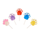 30Pcs Cat Paw Lollipop Charms for Jewelry Making