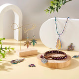 30Pcs Rainbow Flower Leaf Cactus Alloy Pendants Charms For Jewelry Making